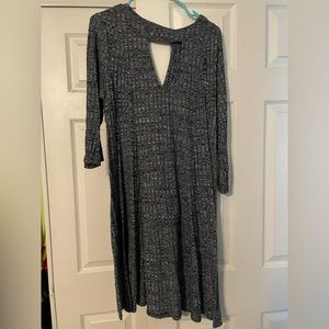 Torrid Long Sleeve Navy Dress size 2